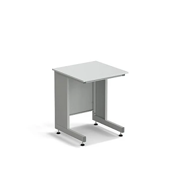 Стол пристенный ЭКРОС 600х600х750 мм, раб. поверхность - (полипропилен)