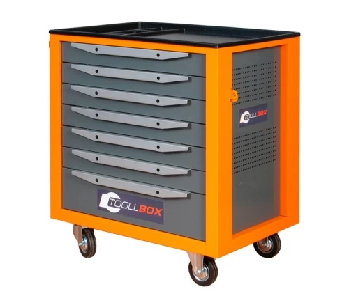 Тележка инструментальная ToollBox TBS-7 (синяя)