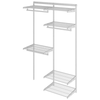 Гардеробная система Практик Home Optima G120 белая